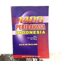 Image of 1400 Peribahasa Indonesia